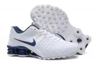 boutique chaussures nike shox current zoon sport bleu blanc